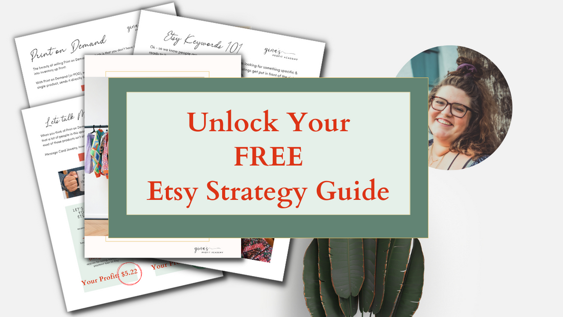 Etsy Strategy Guide - FREE PDF Download